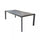 Tavolo Allungabile Portland 175/235x100x75 h cm in Alluminio Taupe