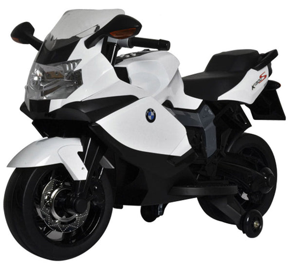 Moto Elettrica per Bambini 12V con Licenza BMW K1300S Bianca sconto