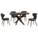 Tavolo da Pranzo 160x79x90 cm in Legno Nobilitato Rovere