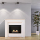 Camino a Bioetanolo da Pavimento 95x33x96 cm 2500W 1,5L Conegliano Bianco 