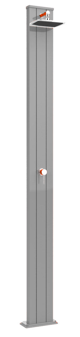 online Doccia Solare da Esterno Giardino 30L Miscelatore Arkema Spring S Bianco Crema