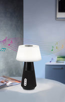 Lampada tavolo da Interno a LED in Plastica Antracite