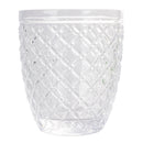 Set 6 Bicchieri Acqua Castle Greenery in Vetro VdE Tivoli 1996 Verde