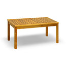 Tavolino da Giardino Rettangolare in Legno Acacia Taddei Jambi 100
