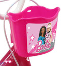 Bicicletta per Bambine 12" Barbie Freno Caliper e Stabilizzatori in Acciaio Hi-Ten Rosa      