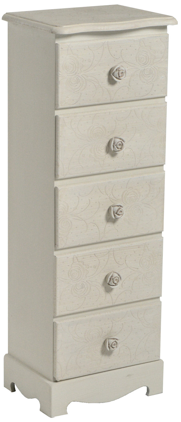 sconto Cassettiera in Legno 5 Cassetti Mini Lipsia