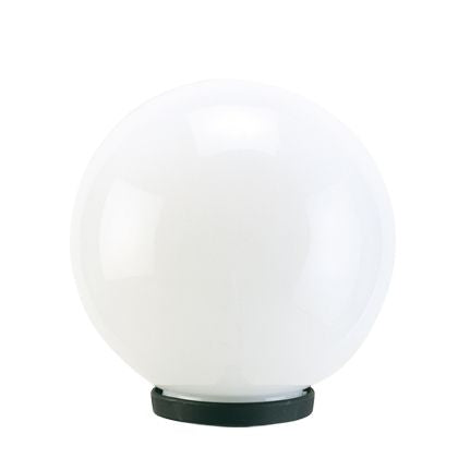 Lampada Testa Palo Sferica Opale Diametro 25Cm Colore Nero per Esterno Linea Globo Sovil prezzo