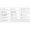 Casco Jet per Scooter Visiera Sagomata CGM Florence 107A Bianco