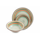 Servizio Piatti 18 Pezzi in Gres Villa d'Este Sombrero Light