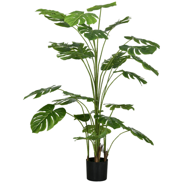 Pianta Artificiale Monstera da Interno e Esterno H180 cm con Vaso Verde prezzo