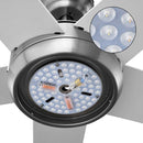 Ventilatore da Soffitto 5 Pale Legno con Lampada Luce LED e Telecomando 132cm-5