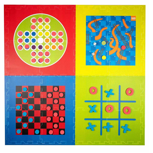 Tappeto Puzzle Maxi per Bambino 36pz 120x120 cm Giochi di Società con Accessori online