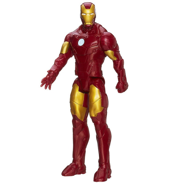 Action Figures Marvel Avengers Assemble Titan Hero Personaggio Iron Man 30 cm sconto