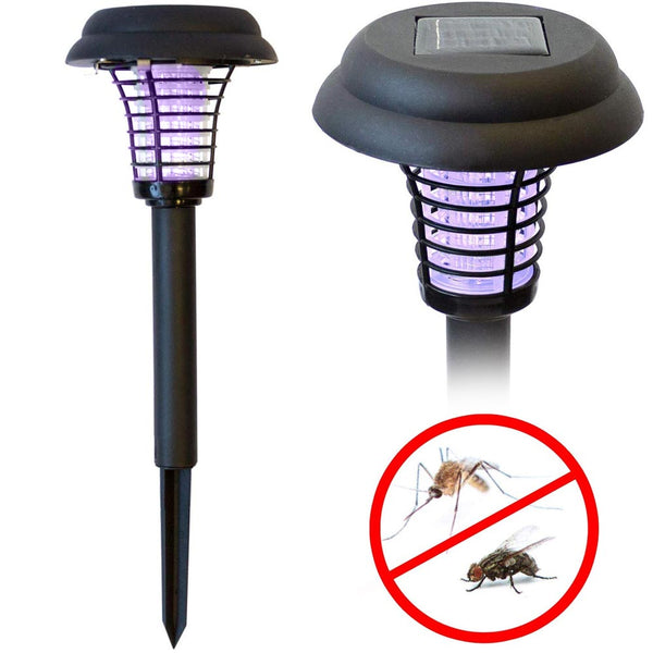 Lampada Zanzariera Elettrica da Giardino Ricarica Solare Paletti Solari UV LED Grundig prezzo