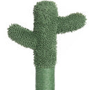 Tiragraffi Graffiatoio Forma Cactus Pianta per Gatti Animali Felini Verde-3