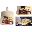 Pala per Pizza da Forno Fornetto Tagliere Legno Multistrato con Manico 40x29cm-4