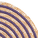 Set 4 Tovagliette Ø38 cm  in Paglia e Carta VdE Tivoli 1996 Spiral