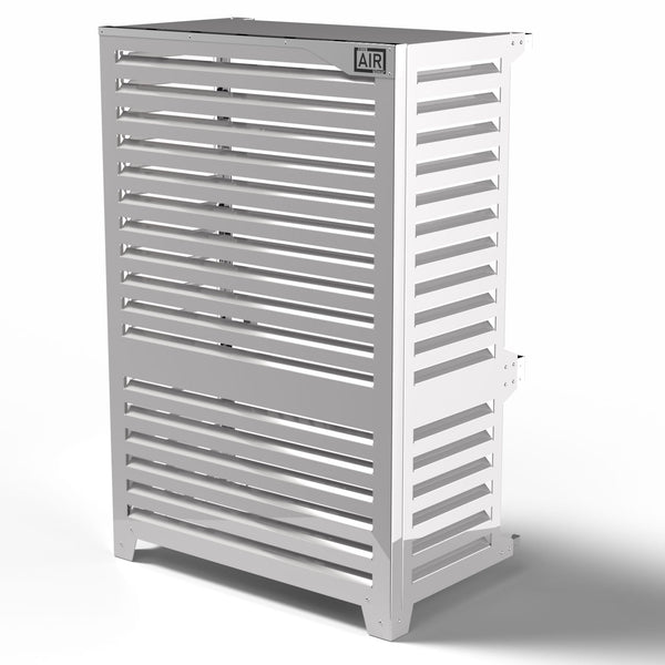 sconto Cover Pompa di Calore 105x65x150 cm installazione a terra vicino la parete Big Blade VL Bianco
