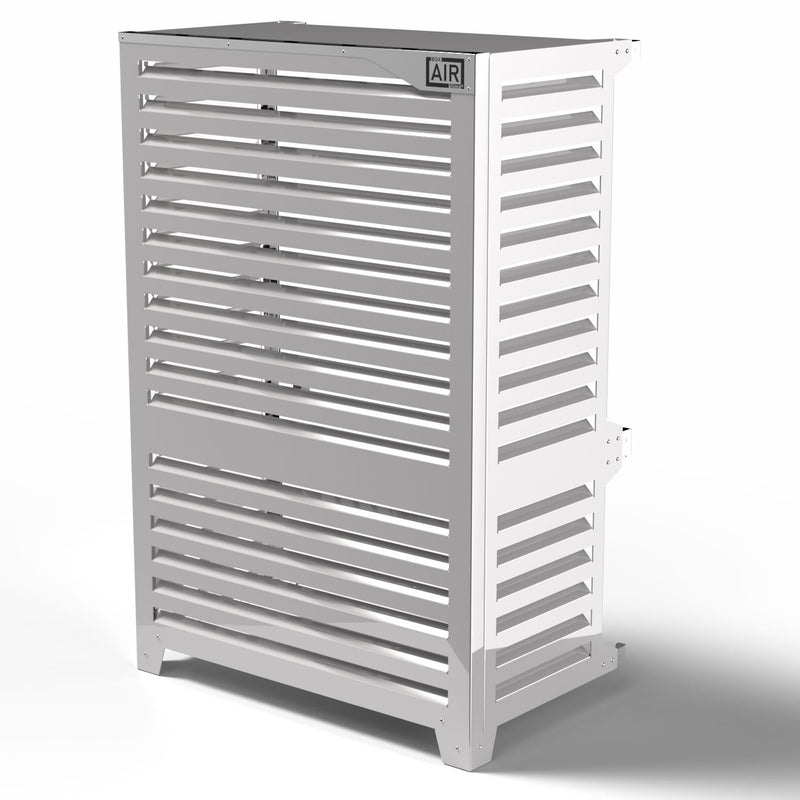 Cover Pompa di Calore 105x65x150 cm installazione a terra vicino la parete Big Blade VL Bianco 