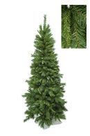 Albero di Natale Artificiale H230 cm Abete Mixed Slim 1227 Tips Verde
