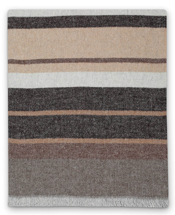 online Plaid Misto Cotone 130x170 cm Effetto Cashmere 260 gr/mq Cober Mexico Natural