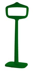 Appendiabiti Porta Abiti da Esterno 48x117 cm in Resina Arkema Bobo Verde Scuro