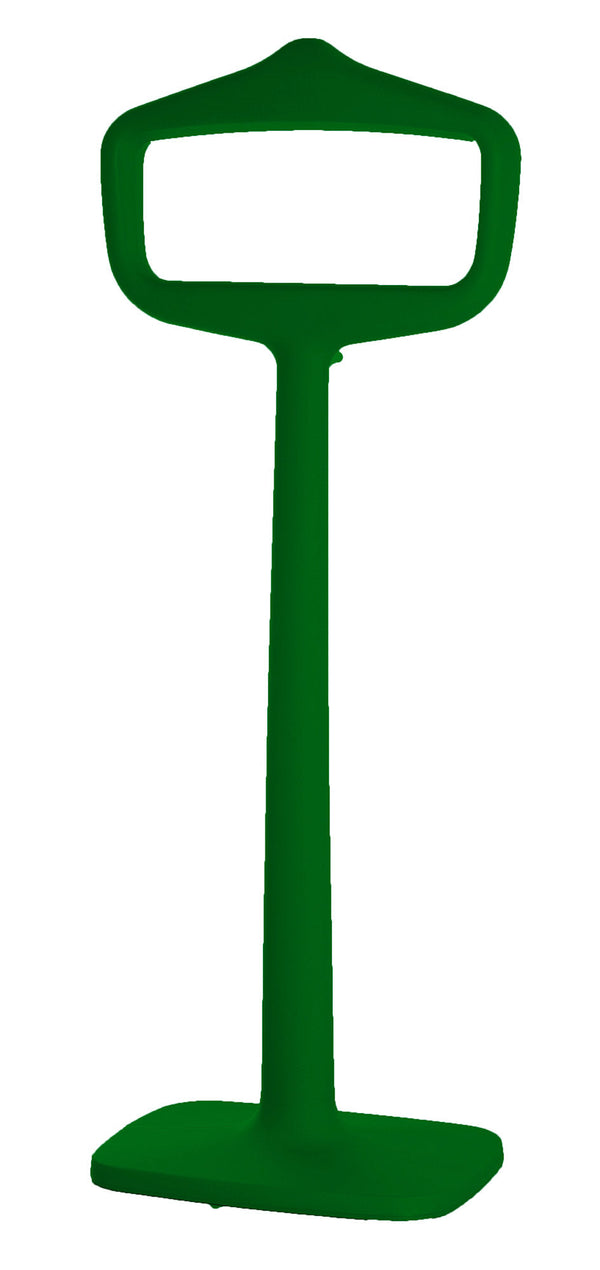 prezzo Appendiabiti Porta Abiti da Esterno 48x117 cm in Resina Arkema Bobo Verde Scuro