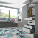 Cassetto Esterno Concept 30 Kg H105 mm P 500 Grigio Antracite Acciaio Emuca