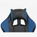 Sedia da Gaming Ergonomica in Similpelle Blu/Nera