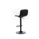 Set 2 Sgabelli 39x45xH86/102 cm in Microfibra Teo Beige