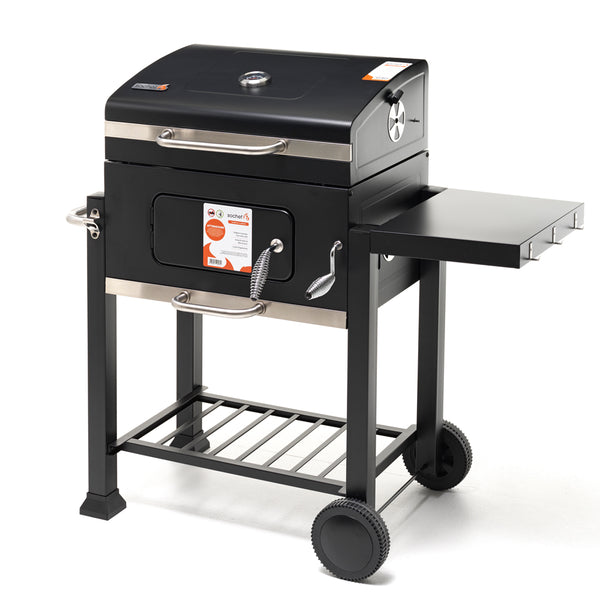 acquista Barbecue a Carbone Carbonella 114x67x107cm in Acciaio Sochef Gringo