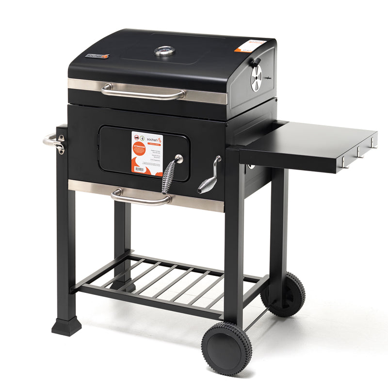 Barbecue a Carbone Carbonella 114x67x107cm in Acciaio Sochef Gringo
