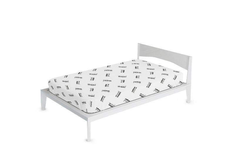 Coprimaterasso Elasticizzato in Poliestere Grigio Chiaro Varie Misure