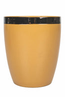 Set 6 Bicchieri per Acqua in Gres 330 ml Villa d'Este Home Tivoli Senape Naima