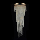 Lampadario Royal Classic in Metallo Cascade Oro Antique