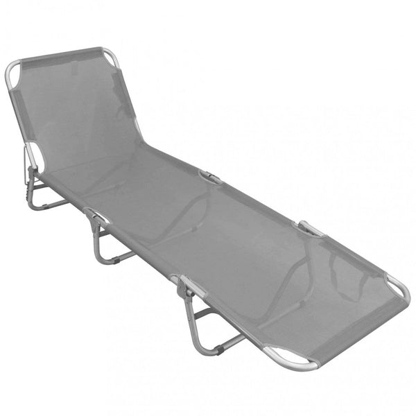 Lettino Prendisole da Giardino 190x58x25h cm in Alluminio Vari Colori online