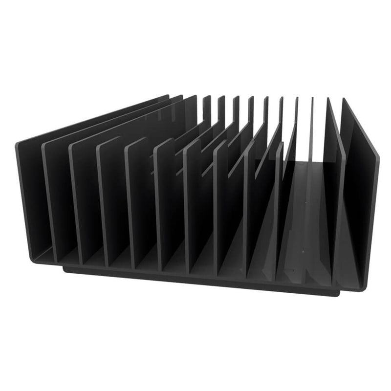 Braciere da Esterno a Legna in Acciaio 60x40x17,5 cm Flig Austin 60 Nero