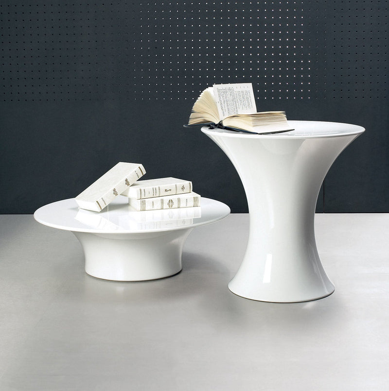 Tavolino da Giardino Componibile Ø37x47 cm in Resina Arkema Olimpo Ruby