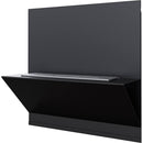 Camino a Bioetanolo da Parete 45x45x15,2 cm Flig Malibù Nero