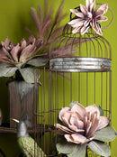 Uccello Metallo H 86,5 cm