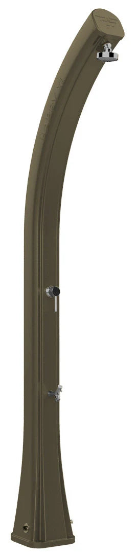 Doccia Solare da Giardino 35L Miscelatore e Lavapiedi Arkema Happy XL Dove Grey online