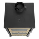 Stufa a Legna con Forno 15,3 KW 45x48,5xH91,5 cm Marzia Nera