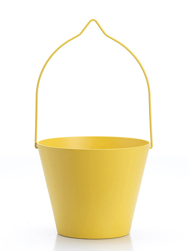 sconto Secchiello per Rubinetti Porta-Secchio 25x23x18 cm in Alluminio Belfer 42/SC Giallo
