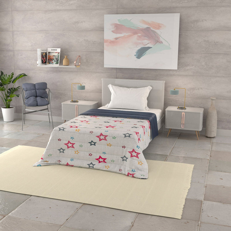 Trapuntino Estivo 100gr con Stampa in Microfibra Superstar Varie Misure