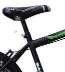 Bicicletta Mountain Bike MTB Ragazzo 26" 21V Kidfun Bad Nera
