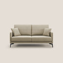 Divano 2 Posti 140x94x90 cm in Tessuto Beige