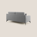 Divano 2 Posti 166x95x91 cm in Tessuto Grigio
