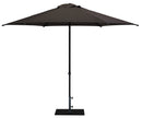 Ombrellone da Giardino Ø3 m Palo Ø38 mm in Alluminio Tessuto Poliestere Trend Taupe
