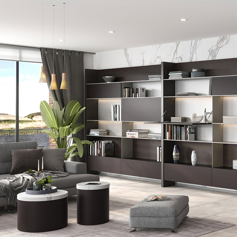 Pistone con Agganci per Ante a Ribalta Ø 12 mm in Acciaio Emuca 