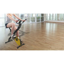Cyclette Magnetica Pieghevole con Display Kooper  Nero e Giallo